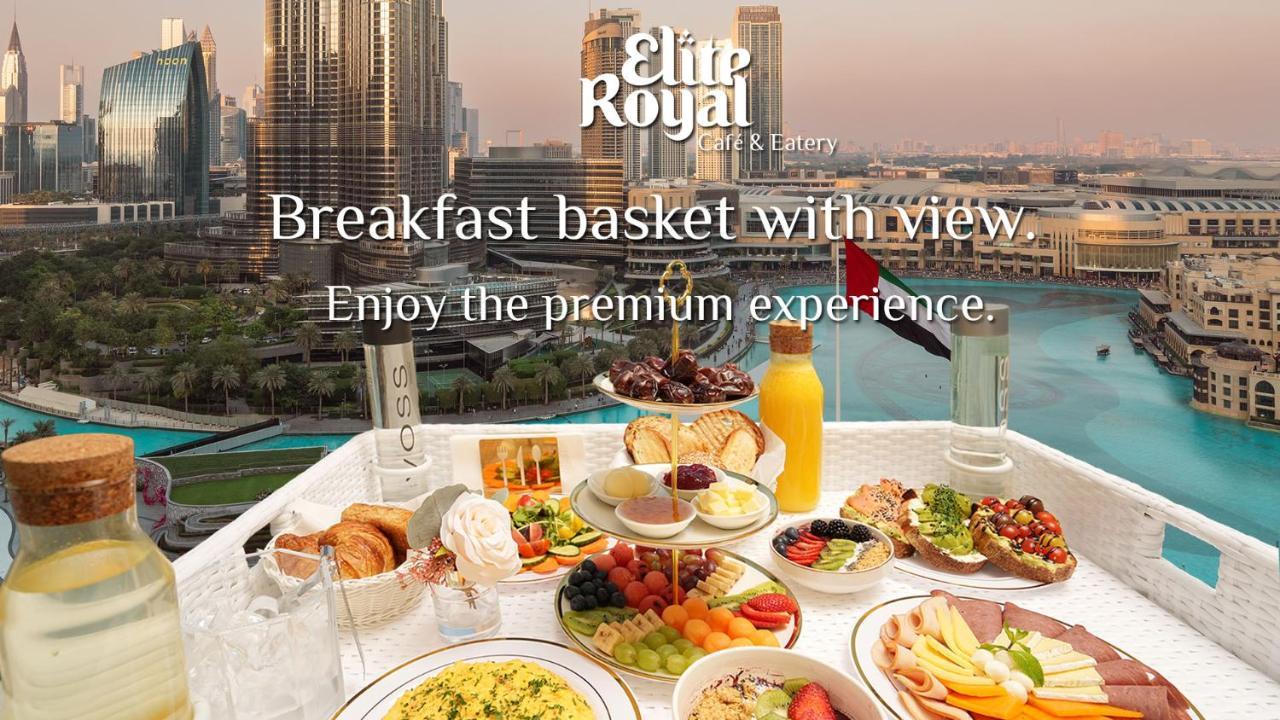 Elite Royal Apartment - Full Burj Khalifa & Fountain View - Opal - 2 Bedrooms Plus 1 Open Bedroom Without Partition Dubai Eksteriør bilde